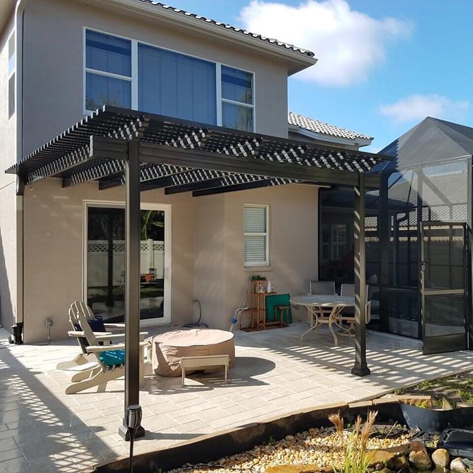 Bronze Renaissance Aria Pergola
